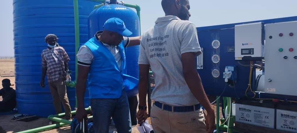 Water yard and wells project